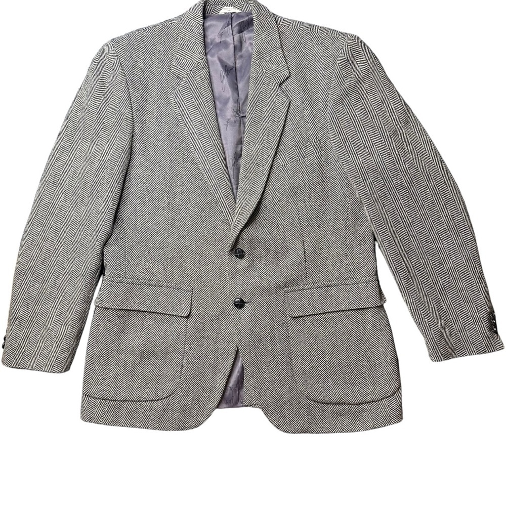 Joe Nomath Signature Collection Wool Suit Blazer - Men’s Size 42R